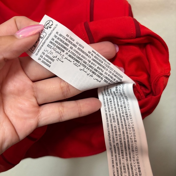 Abercrombie & Fitch YPB Curve Love Corset Slim V-Neck Tank Top Size Small - Picture 5 of 7